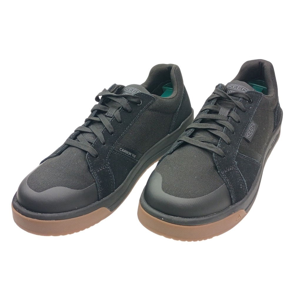 Keen Utility Kenton Carbon Toe Mens Work Shoes Black Gum 10.5D Sneaker 1025547
